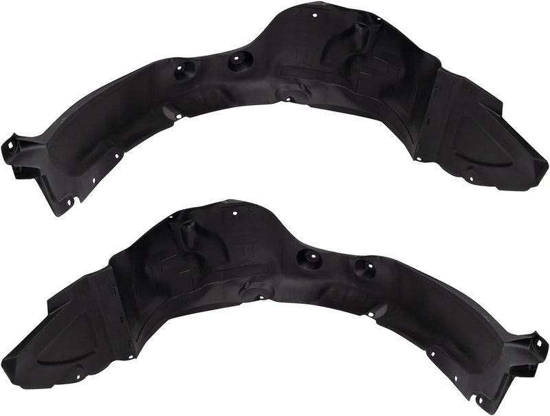 TRQ Front Inner Fender Liner Set Compatible with 2012-2013 Kia Optima KI1248123 KI1249123 - Image 1
